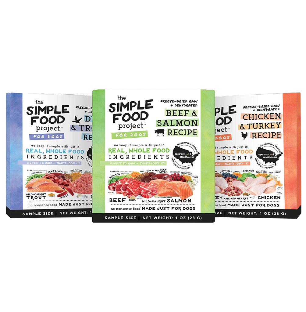 Samples For Dogs - Simple Food Project - Bundle