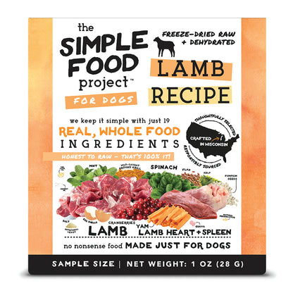 Samples For Dogs - Simple Food Project