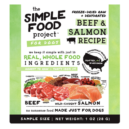 Samples For Dogs - Simple Food Project