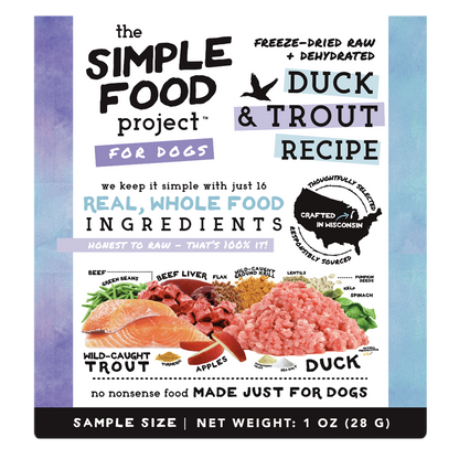 Samples For Dogs - Simple Food Project