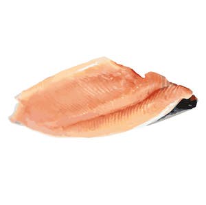 wild caught trout raw