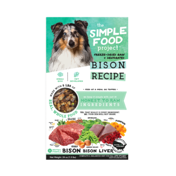 Bison Recipe (FOR DOGS)